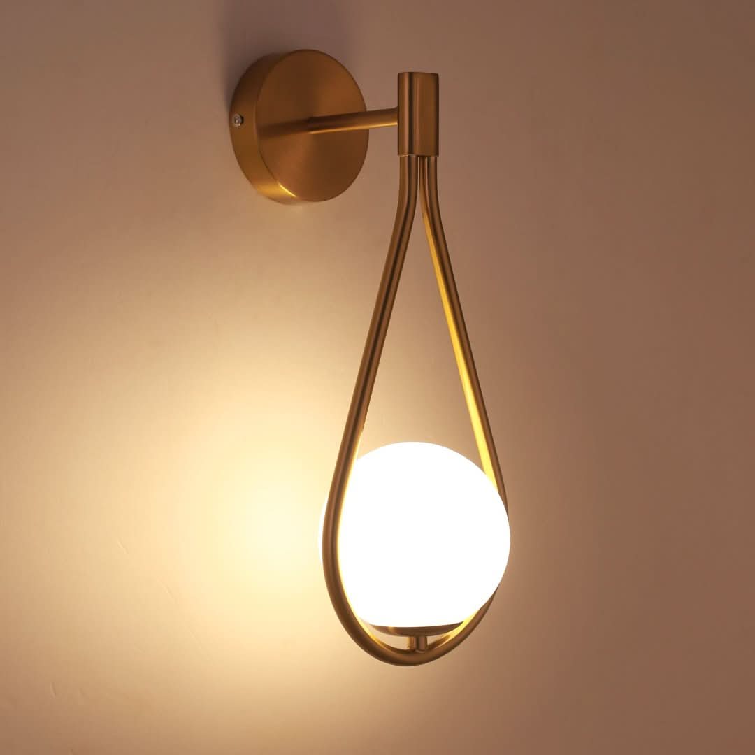 RIVA | Gouden Design Wandlamp - #RIVA | Gouden Design WandlampDe Bazelaar