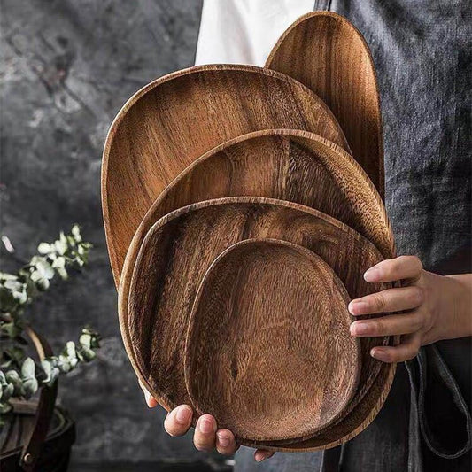 Koninklijke Acaciahouten Serveertray - Stijlvol - Duurzaam - Perfect voor Feesten-Cutting & Serving Boards-De Bazelaar