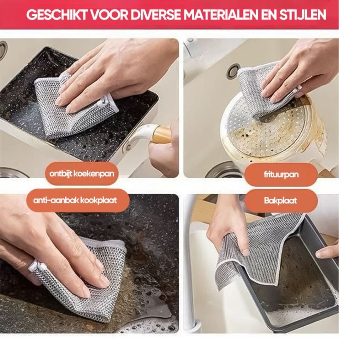 Schoonmaakdoek | Krasvrij & Multifunctioneel - #Schoonmaakdoek | Krasvrij & MultifunctioneelDe Bazelaar