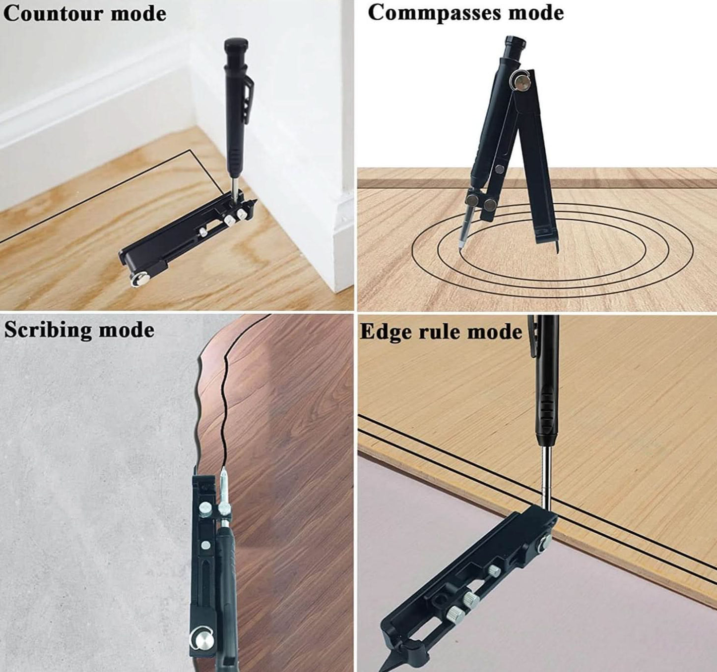 4-in-1 Scribing Tool-DIY & Crafts-De Bazelaar