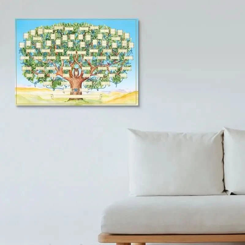 Stamboomdiagram | DIY-cadeau - #Stamboomdiagram | DIY-cadeauDe Bazelaar