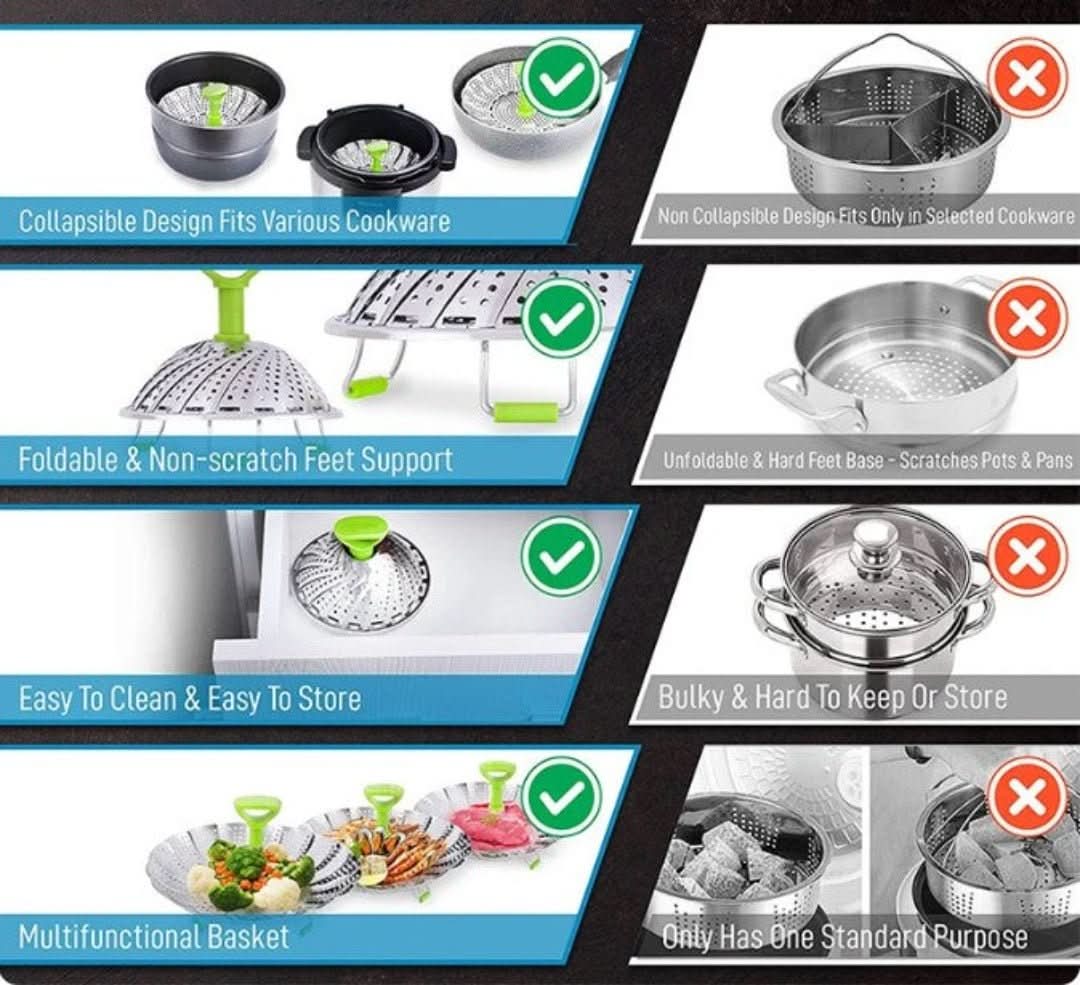 Stoommand | Roestvrij Staal & Opvouwbaar - #Stoommand | Roestvrij Staal & OpvouwbaarDe Bazelaar