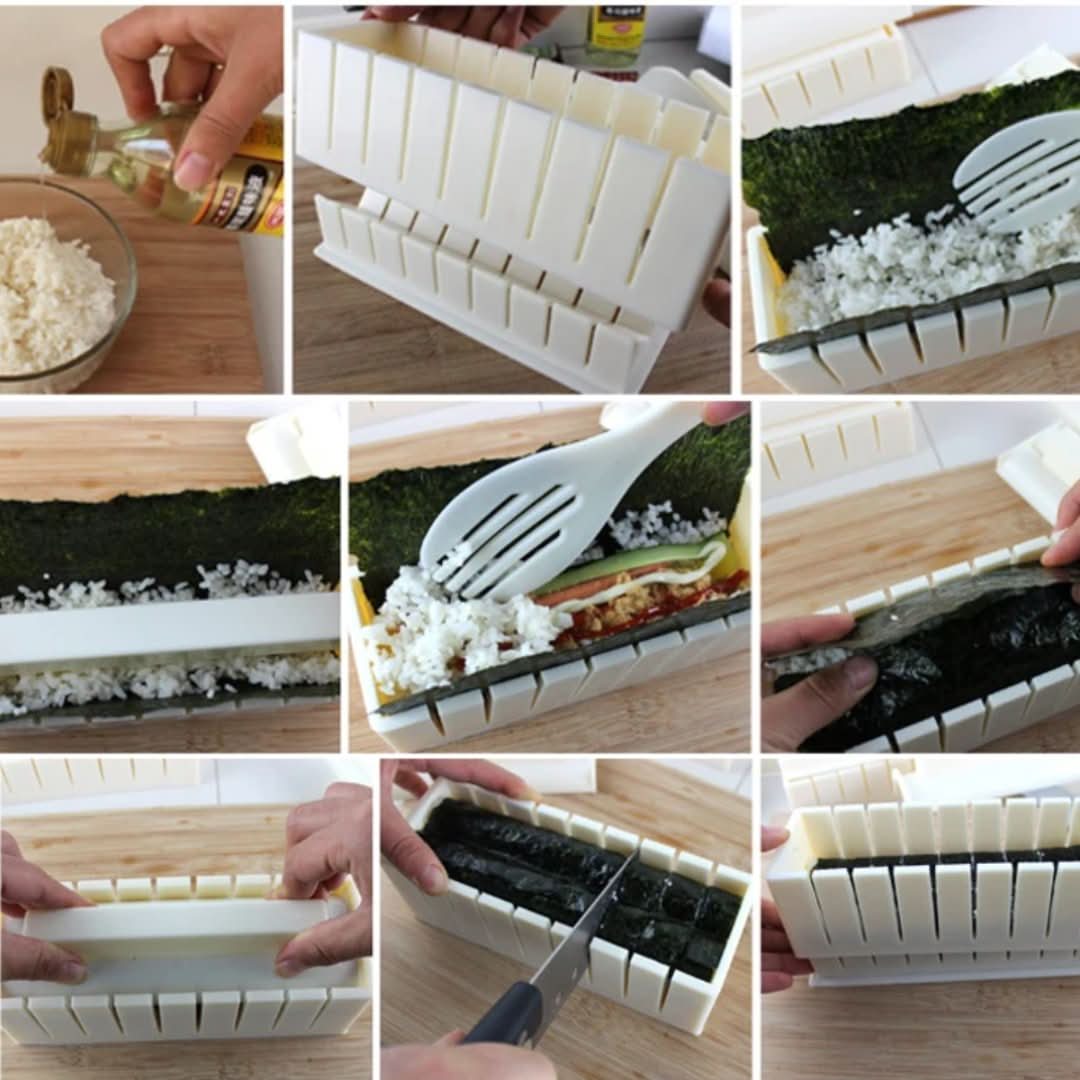 Sushi Kit | 10-Delige Set - #Sushi Kit | 10-Delige SetDe Bazelaar