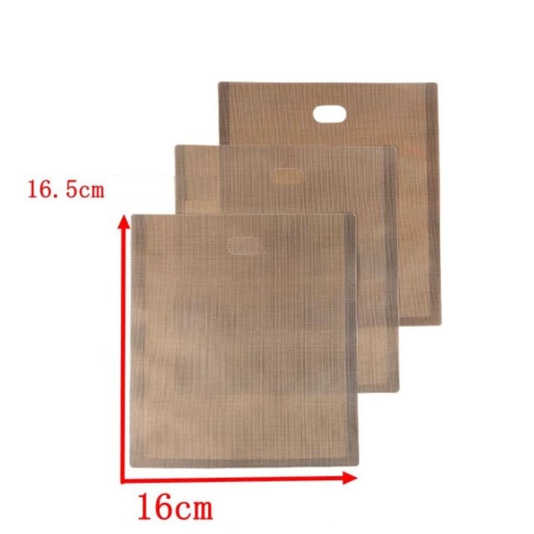 Toastzakjes | Antiaanbaklaag + Herbruikbaar - #Toastzakjes | Antiaanbaklaag + HerbruikbaarDe Bazelaar