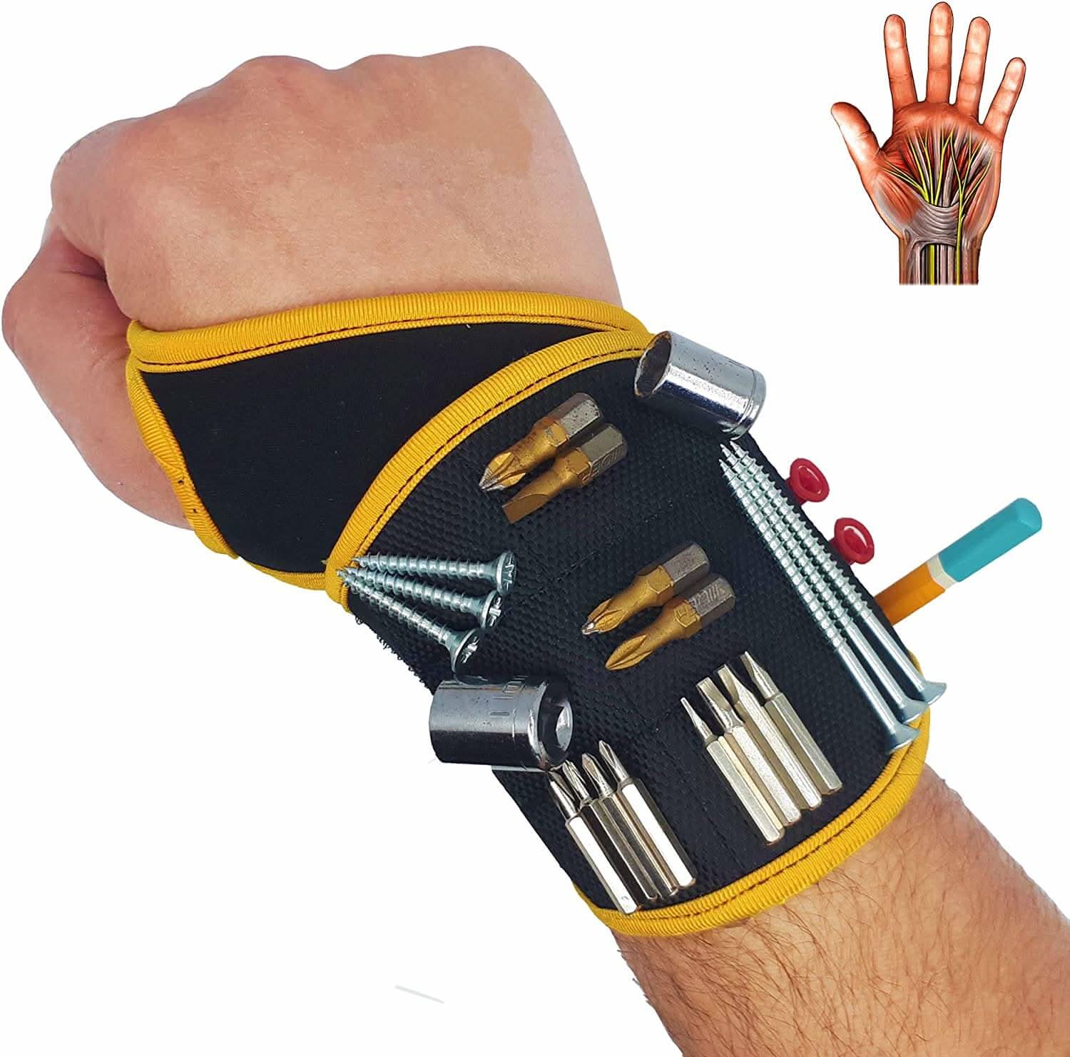 BoltGlove - Magnetische Polsband Handschoen-Help Resources Adults-De Bazelaar
