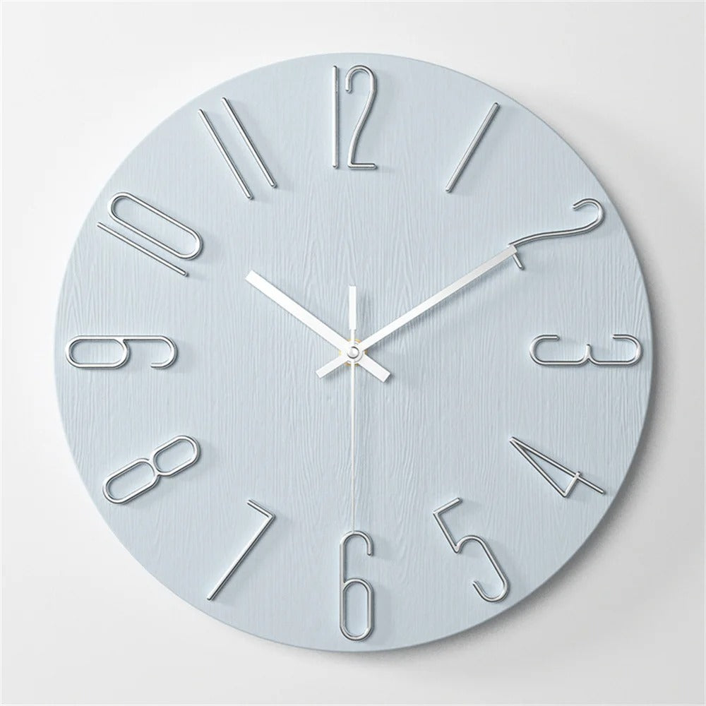Moderne Minimalistische Wandklok - Stijlvol - Functioneel - Tijdloos Design-Wall Clocks-De Bazelaar
