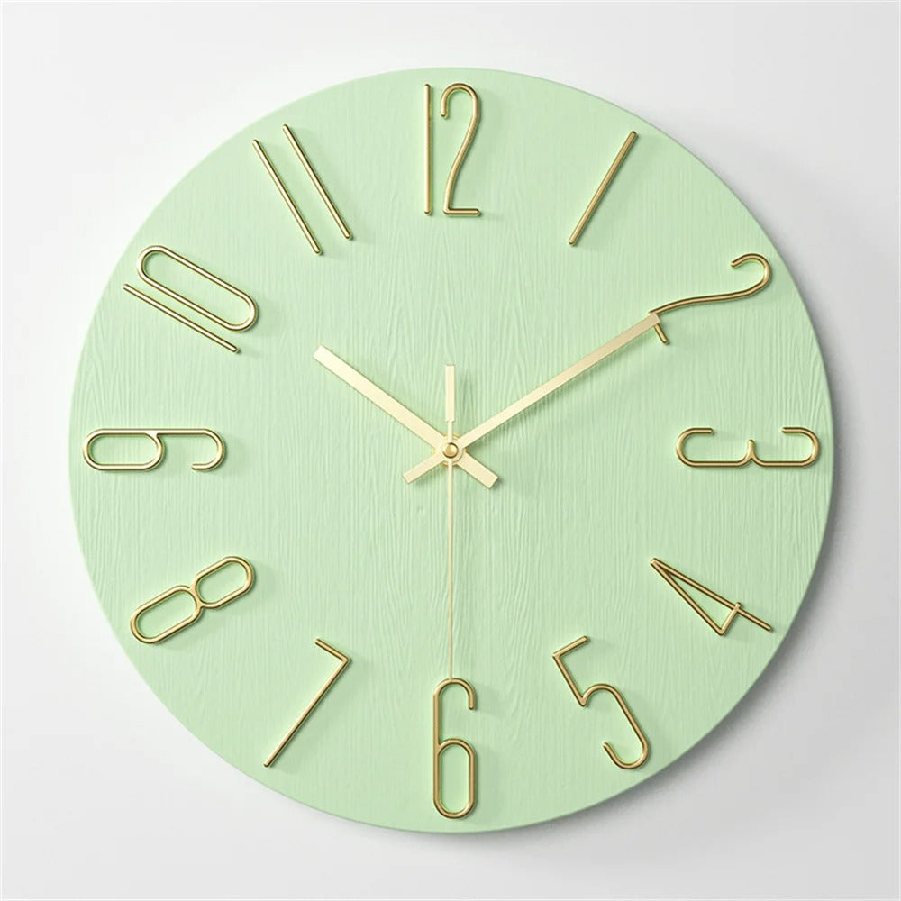 Moderne Minimalistische Wandklok - Stijlvol - Functioneel - Tijdloos Design-Wall Clocks-De Bazelaar