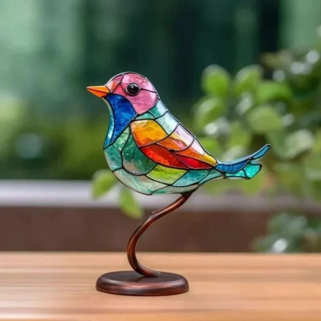 Vogelkunst | Gebrandschilderd - #Vogelkunst | GebrandschilderdDe Bazelaar