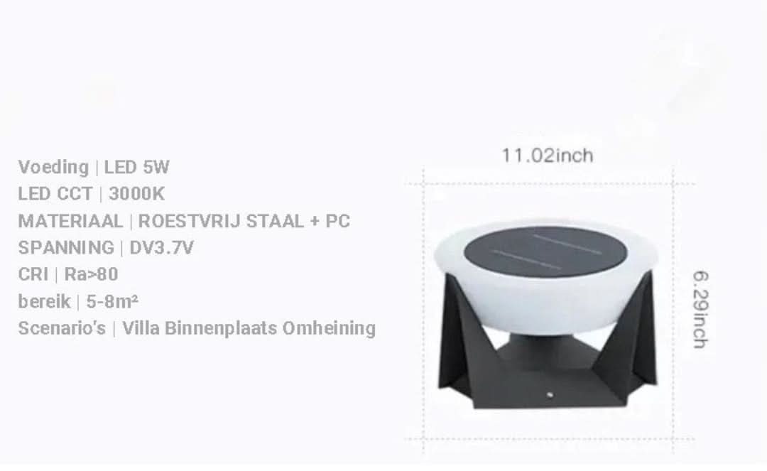 VZVI Landingslicht | Werkt Op Zonne Energie - #VZVI Landingslicht | Werkt Op Zonne EnergieDe Bazelaar