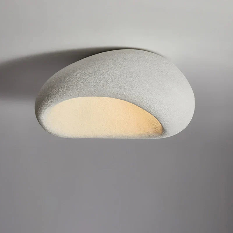 Wabi-Sabi Plafonnière – Eenvoudige Elegantie voor Elk Interieur-Lamps-De Bazelaar