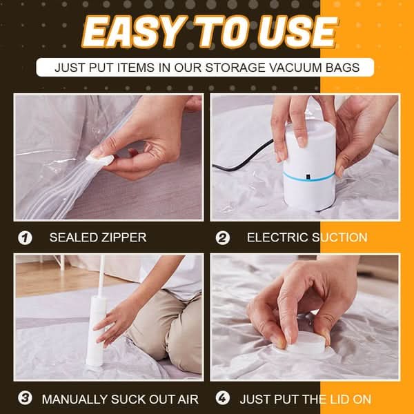 Compress-Seal | Elektrische Vacuümcompressiezak