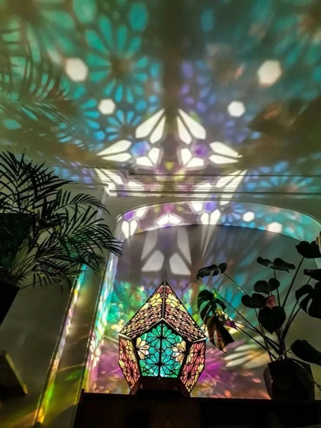 Kleurrijke Vloerlamp | Boheems Licht