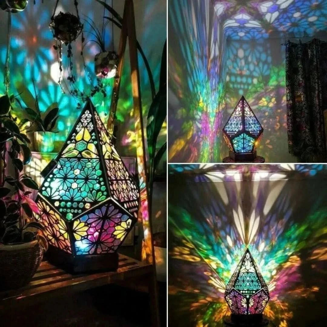 Kleurrijke Vloerlamp | Boheems Licht