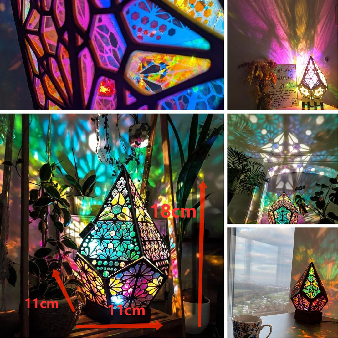 Kleurrijke Vloerlamp | Boheems Licht