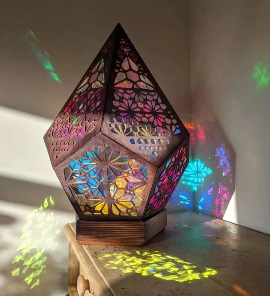 Kleurrijke Vloerlamp | Boheems Licht