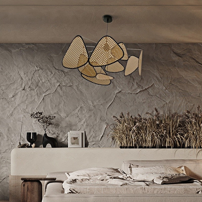 Bamboe Rattan Hanglamp - Duurzame Stijl voor Elk Interieur-light decor-De Bazelaar