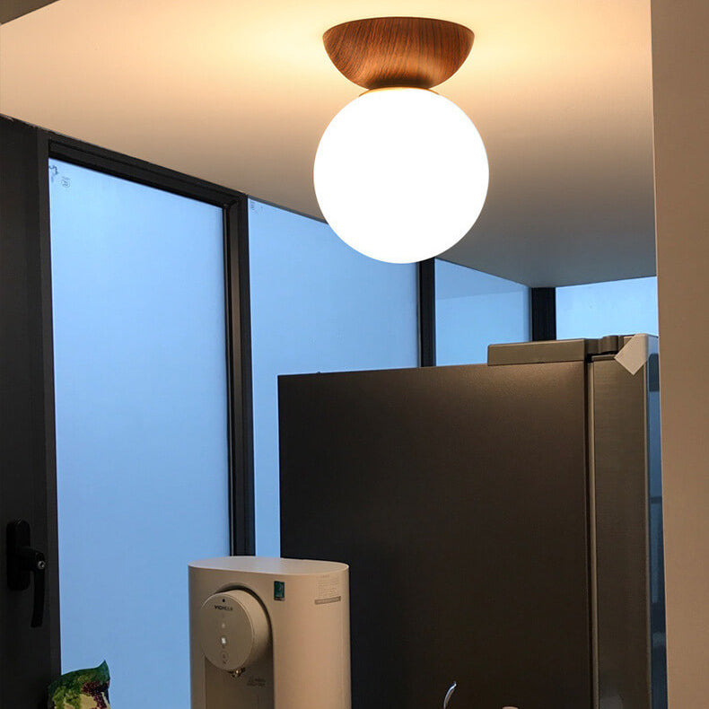 Japanse Plafondlamp LED – Minimalistisch en Rustgevend Design-lamp-De Bazelaar