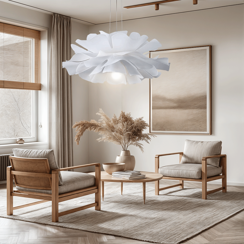 Cloud Flower Hanglamp – Tijdloze Elegantie voor Uw Interieur-lamp-De Bazelaar