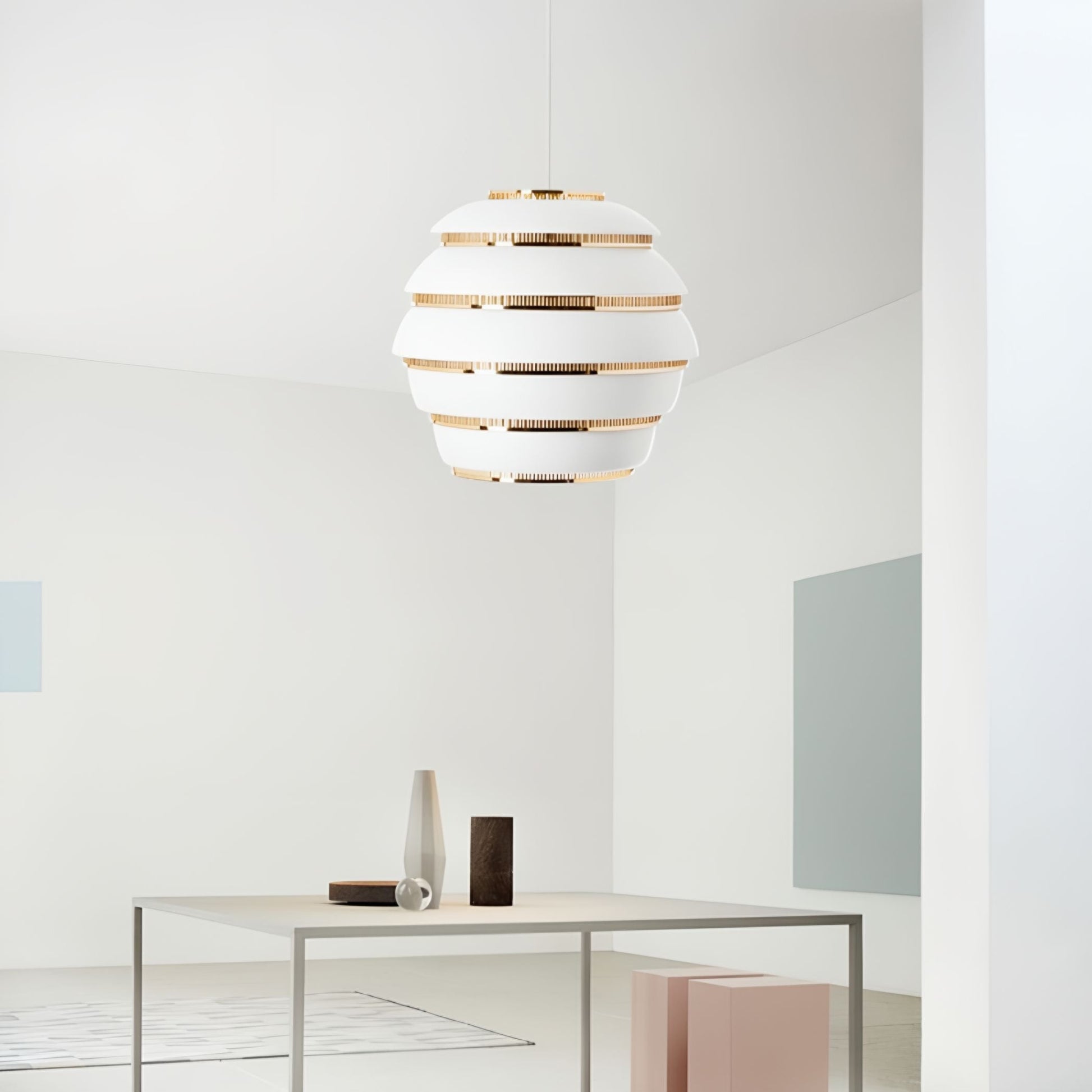 Minimalistische Plafondlamp met Diffuus Licht-light decor-De Bazelaar