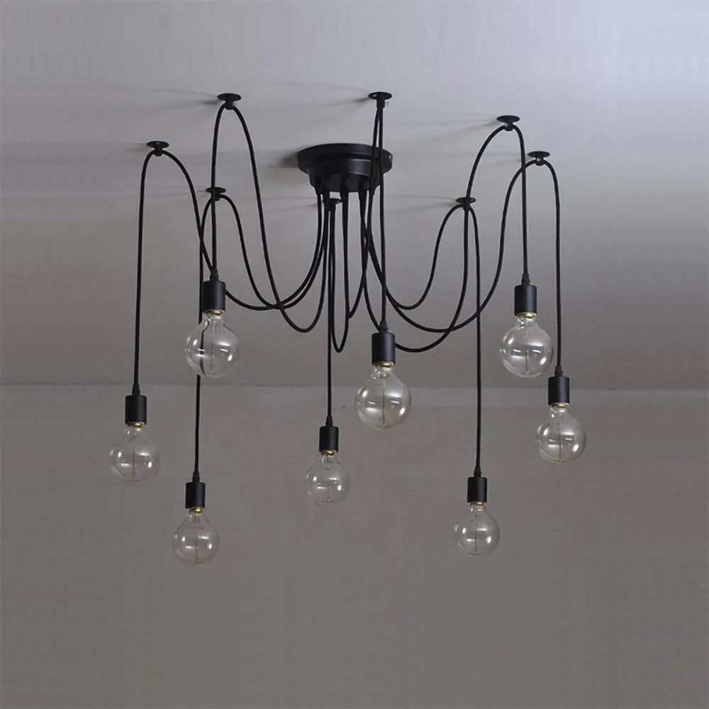 Spider Plafondlamp – Modern Industrieel Design-light decor-De Bazelaar