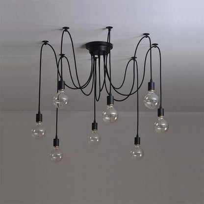 Spider Plafondlamp – Modern Industrieel Design-light decor-De Bazelaar