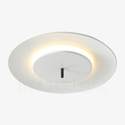 Moderne Nordic Lunaire Plafondlamp met LED-light decor-De Bazelaar