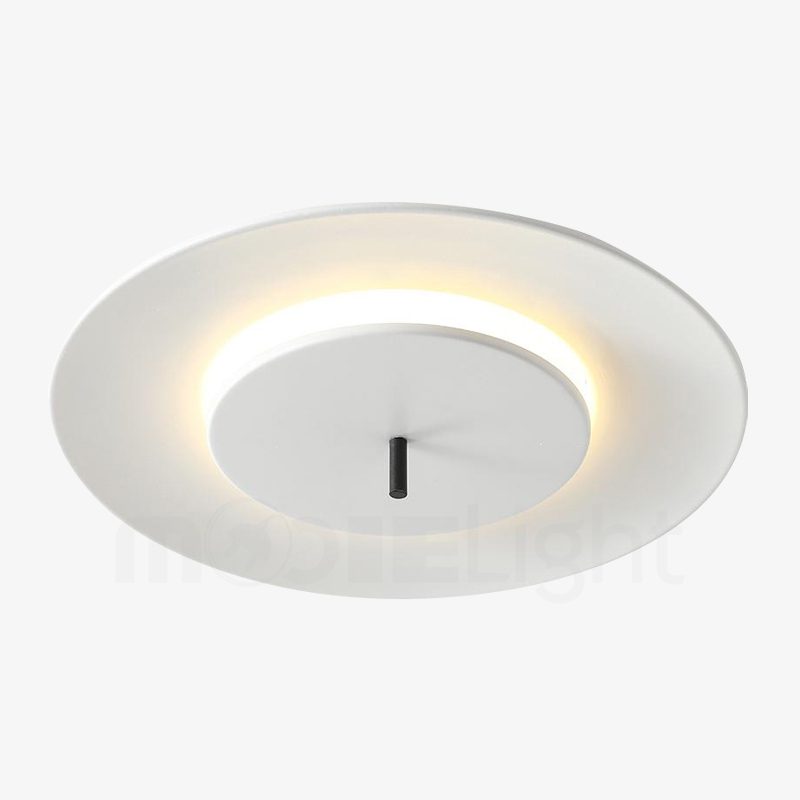 Moderne Nordic Lunaire Plafondlamp met LED-light decor-De Bazelaar