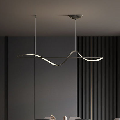 LED Hanglamp Elegant Zwart/Goud – Stijlvolle en Dimbare Verlichting-Lamps-De Bazelaar