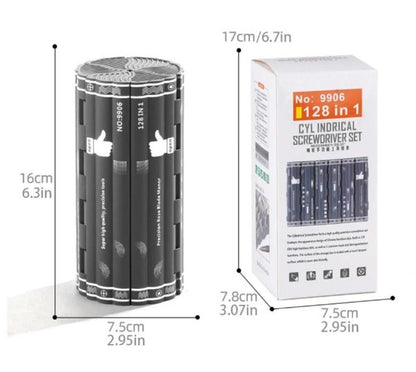 128 In 1 Precisie | Schroevendraaier Set - #128 In 1 Precisie | Schroevendraaier SetDe Bazelaar