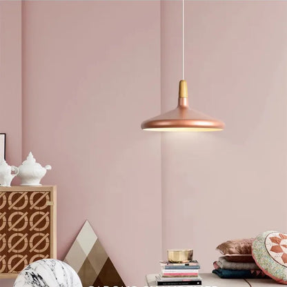 Conische Metalen Hanglamp Macaron - Minimalistisch en Stijlvol Description:-light decor-De Bazelaar