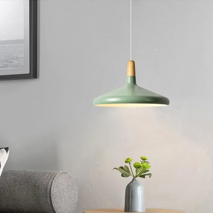 Conische Metalen Hanglamp Macaron - Minimalistisch en Stijlvol Description:-light decor-De Bazelaar