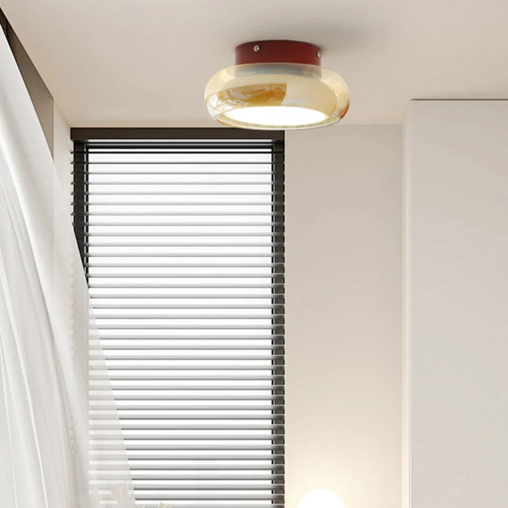 Vintage Acryl Plafondlamp - Retro Stijlvol Design-light decor-De Bazelaar