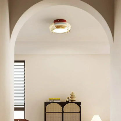 Vintage Acryl Plafondlamp - Retro Stijlvol Design-light decor-De Bazelaar