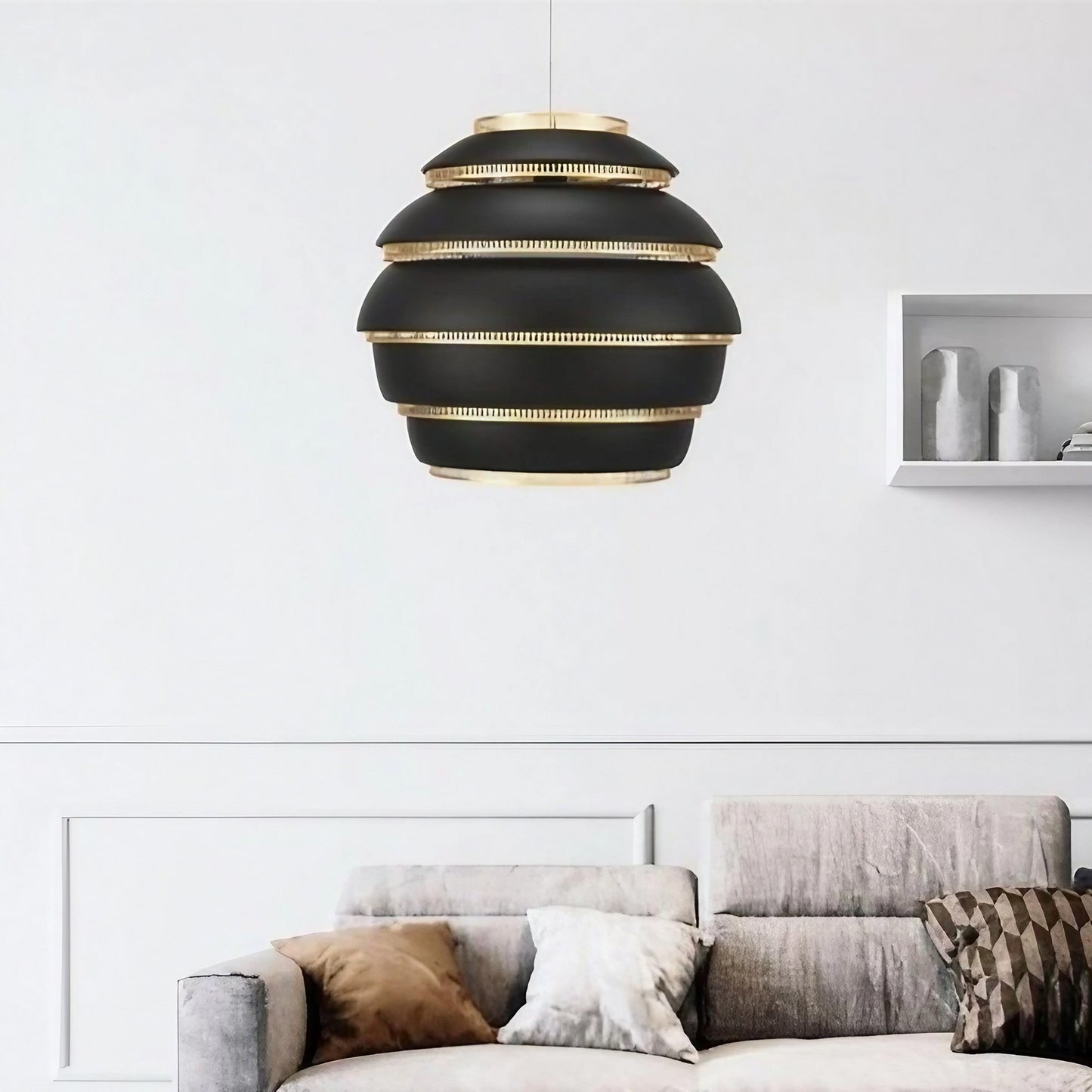 Minimalistische Plafondlamp met Diffuus Licht-light decor-De Bazelaar