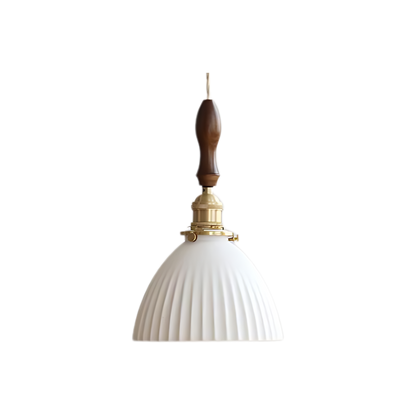 Vintage Keramische Hanglamp - The White Glow-light decor-De Bazelaar