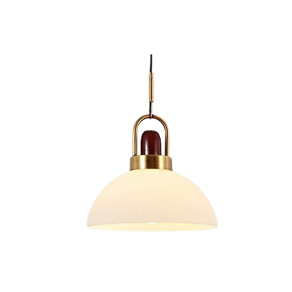 Luxe Hanglamp met Geborstelde Gouden Afwerking-light decor-De Bazelaar