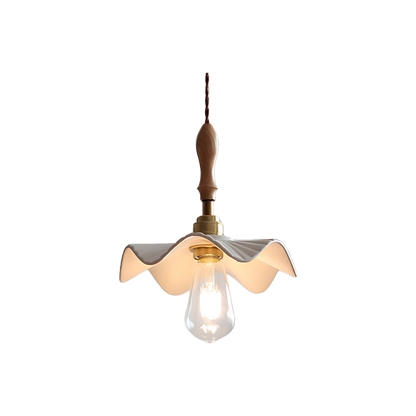 Vintage Hanglamp met Elegante Messing Accenten-light decor-De Bazelaar