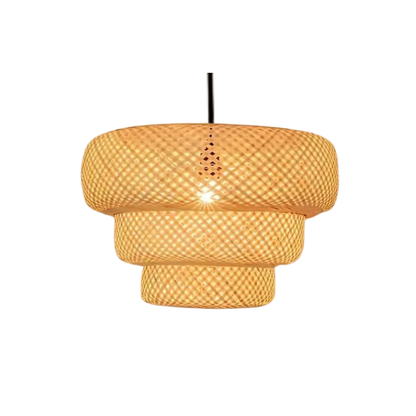 Boho Bamboe Kroonluchter – Stijlvolle Verlichting voor Elk Interieur