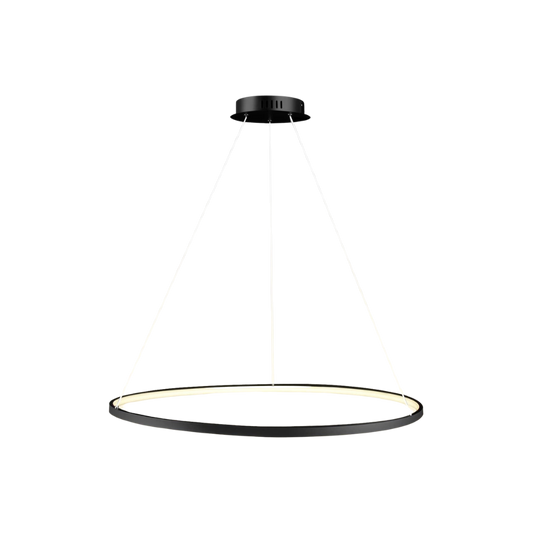 Elegante Cirkelformaat Hanglamp met Dimbare LED-light decor-De Bazelaar