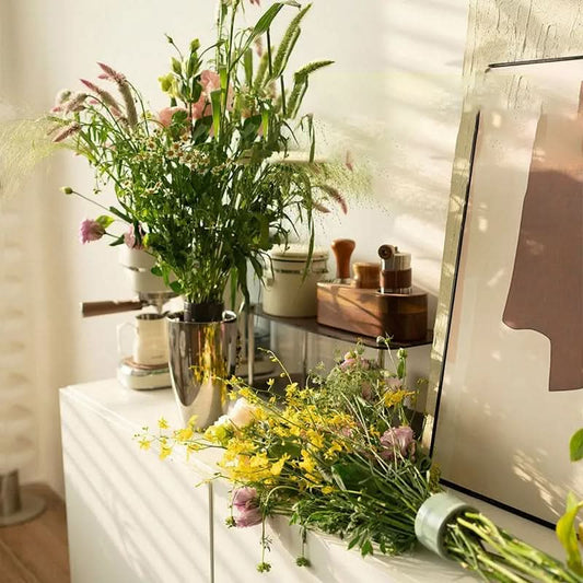 Spiraalvormige Ikebana-steelhouder