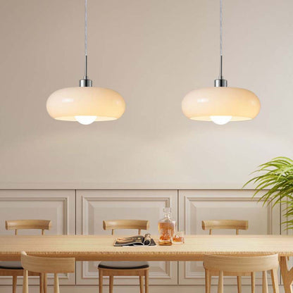 Stijlvolle Glazen Hanglamp met Uniek Ontwerp-light decor-De Bazelaar