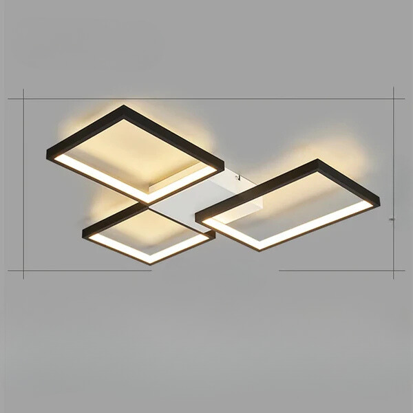 Aluminium LED Hanglamp met Marmer Design-light decor-De Bazelaar