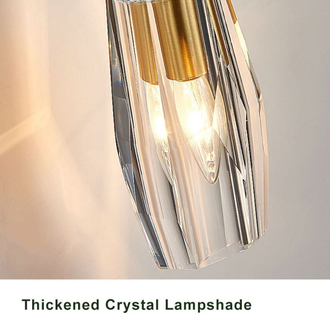 CrystalGlow - Moderne geometrische wandlamp