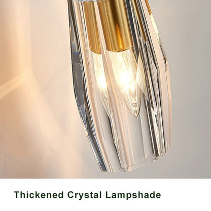 CrystalGlow - Moderne geometrische wandlamp