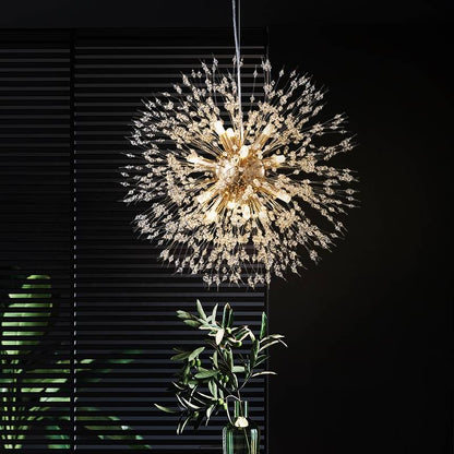 LED Hanglamp Luna - Elegant Witte & Gouden Design-light decor-De Bazelaar