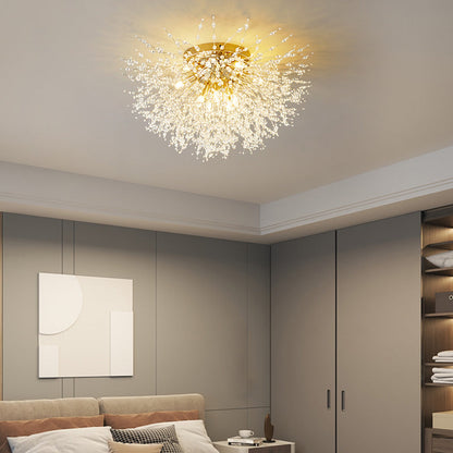 LED Hanglamp Luna - Elegant Witte & Gouden Design-light decor-De Bazelaar
