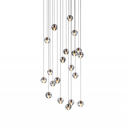 Noordse Kristallen Hanglamp - Luxe Verlichting-light decor-De Bazelaar