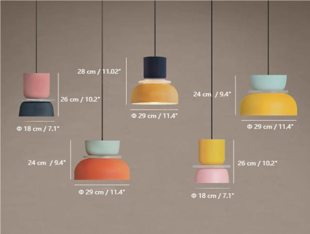 Macri Kleurvolle Hanglamp – Modern en Stijlvol Design