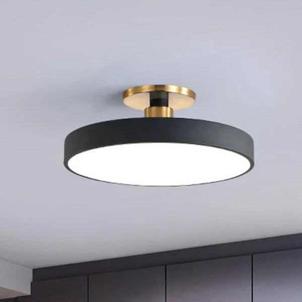 RoundGlow Plafondlamp – Minimalistisch Design voor Modern Wonen-light decor-De Bazelaar