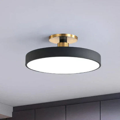 RoundGlow Plafondlamp – Minimalistisch Design voor Modern Wonen-light decor-De Bazelaar
